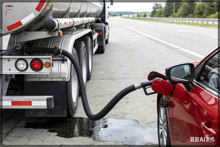 镇赉汽车救援送水案例